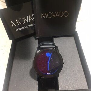 Super Cool Movado Watch Glitter Dial